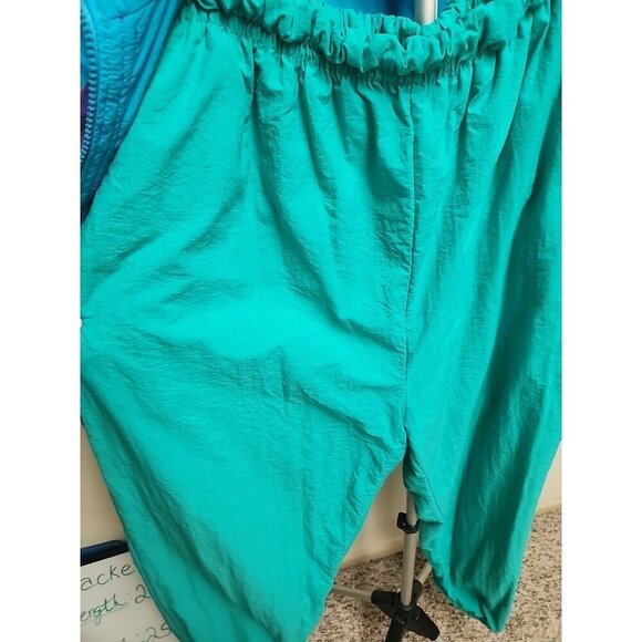 Vintage 80s Casual Isle Color Block Neon Track Suit Size XL Excellent Condition - Picture 12 of 13